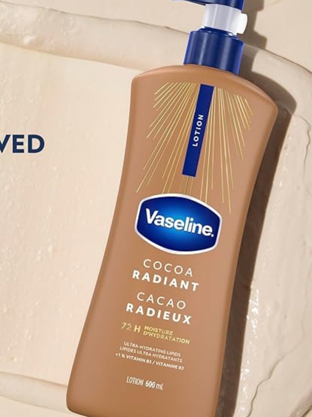 Vaseline Cocoa Body Lotion 600 ml